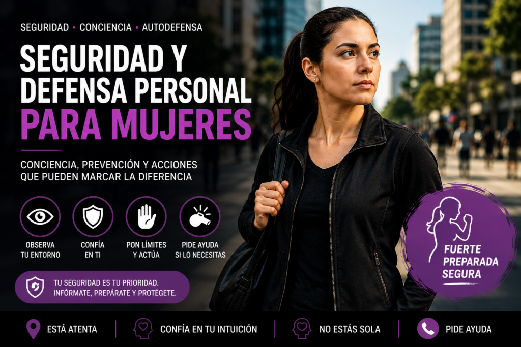 seguridad personal para mujeres